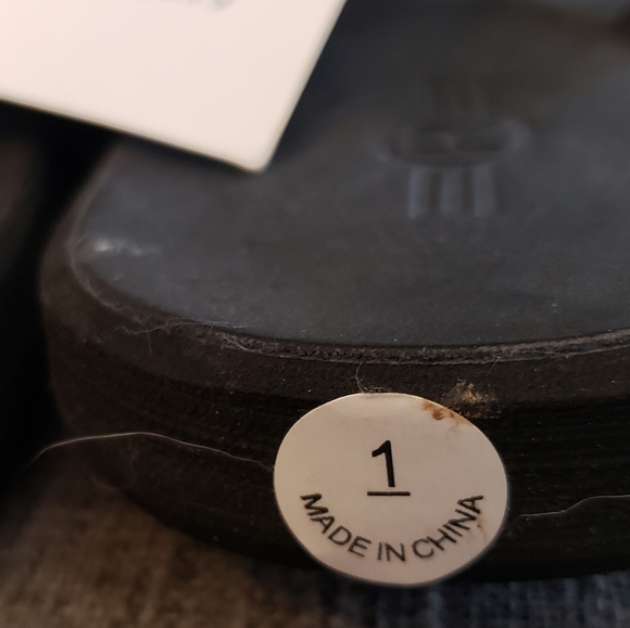 REDVOLUTION New Kids Classic PU Flip Flop Boys Kai Beach Sandals Kai Black SZ 1 - Picture 6 of 6